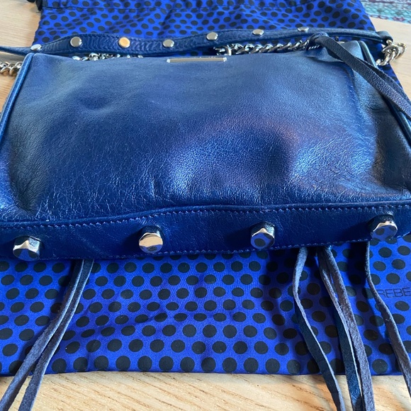 Rebecca Minkoff Blue Leather Crossbody Bag - Picture 5 of 13